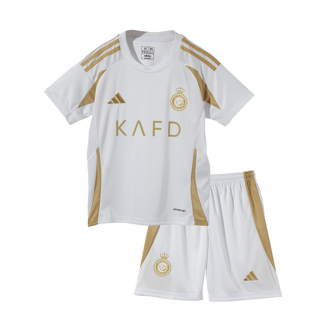 Al-Nassr Kinder-Drittauswärtstrikot (individuell) 2024/25