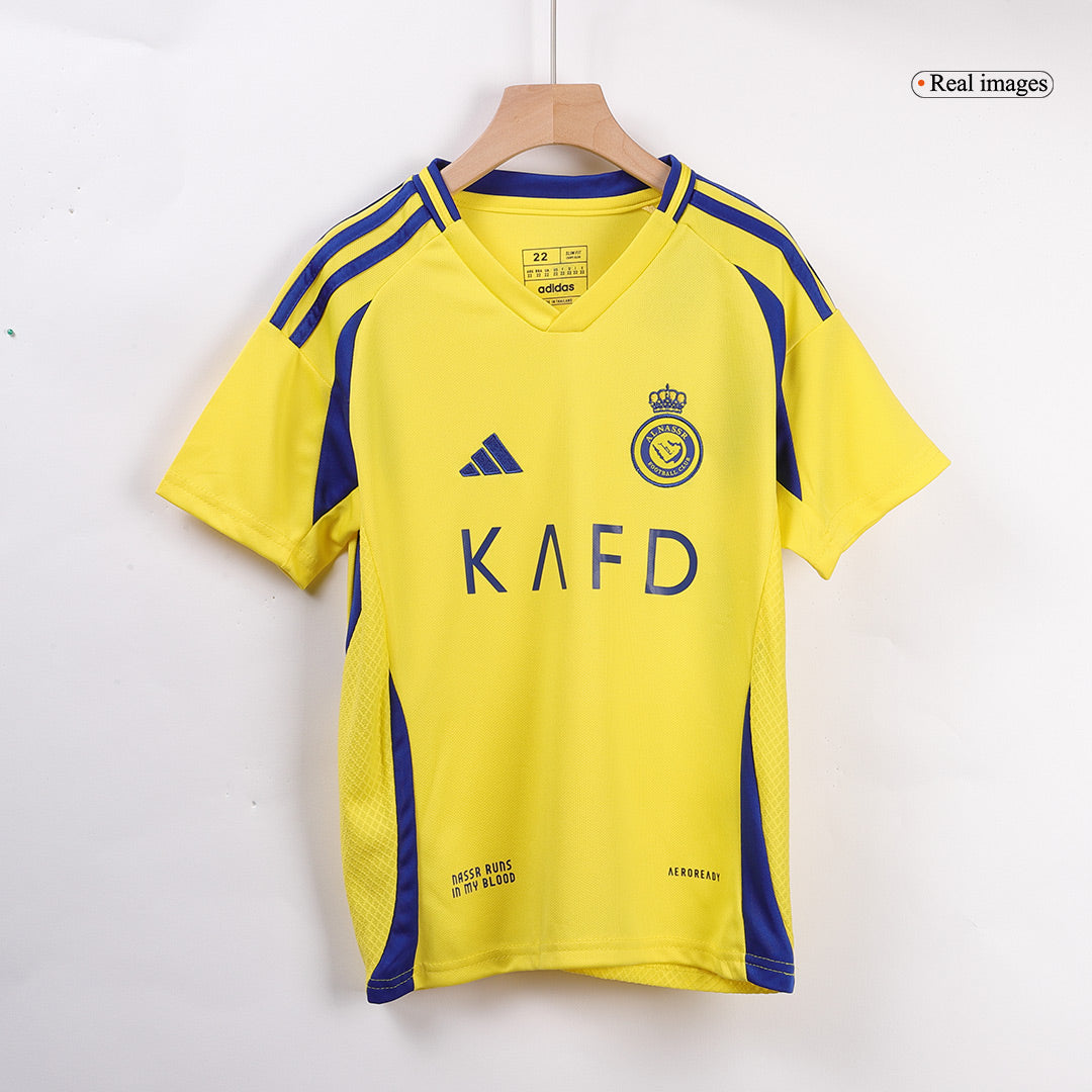 Kinder Al-Nassr RONALDO #7 Heimtrikot-Set 2024/25 ACL