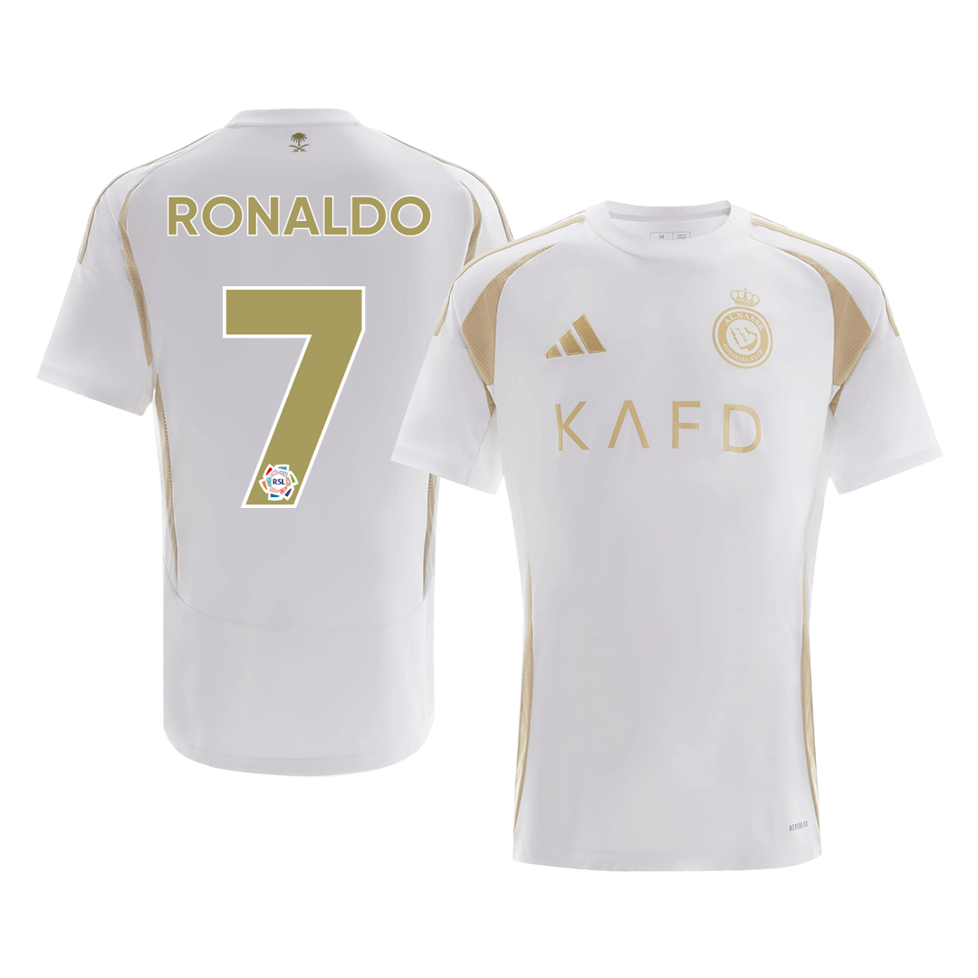 RONALDO #7 Al-Nassr Fußballtrikot Drittes Auswärtstrikot Individuell 2024/25