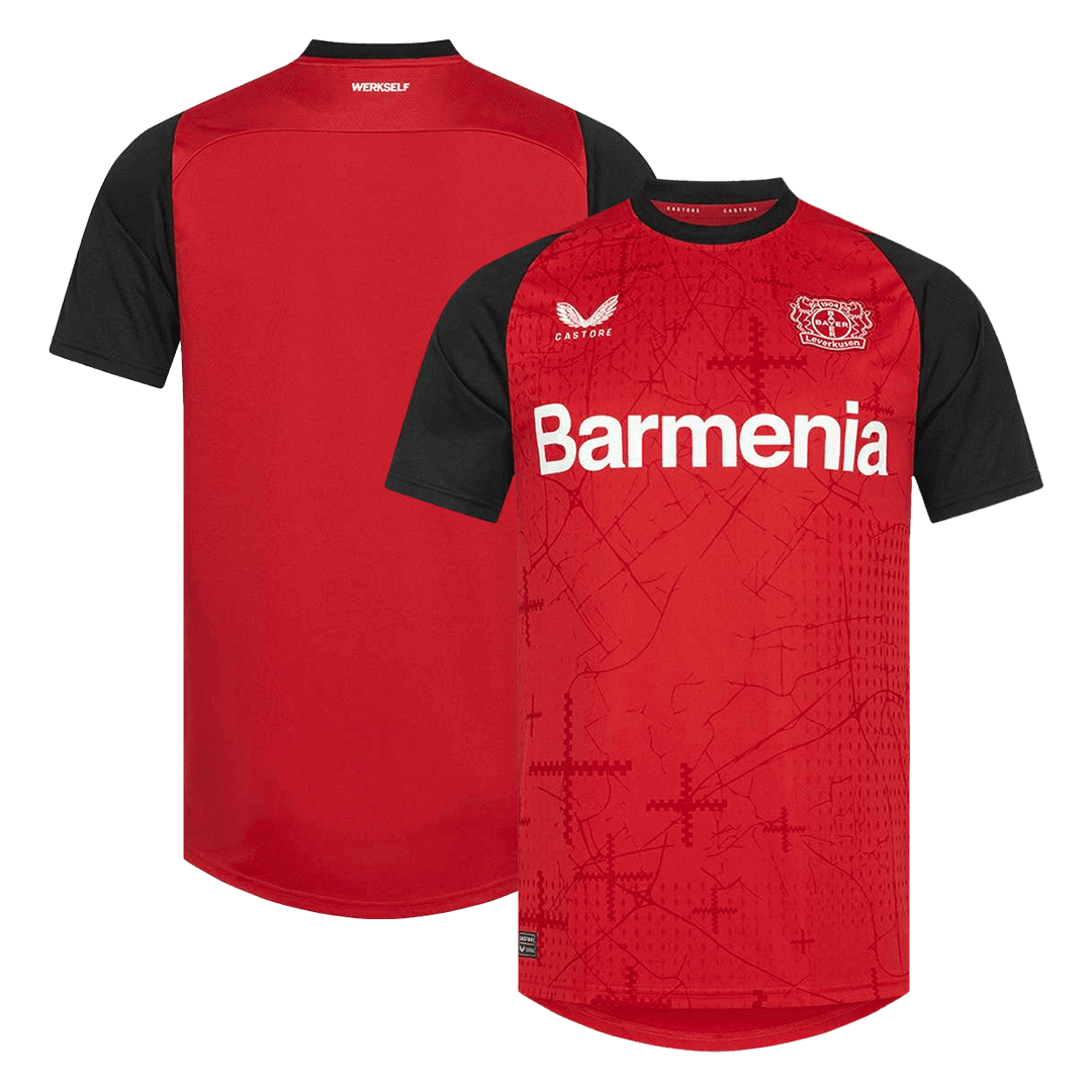 Bayer 04 Leverkusen Fußballtrikot Heimtrikot Custom 2024/25
