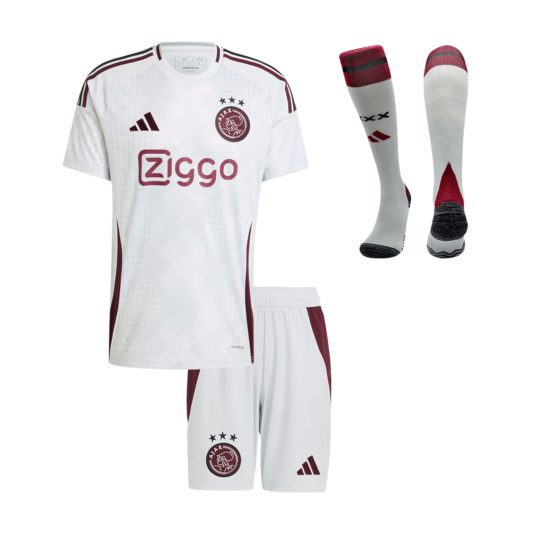 Kinder Ajax Individuelles Drittes Auswärtstrikot-Set 2024/25
