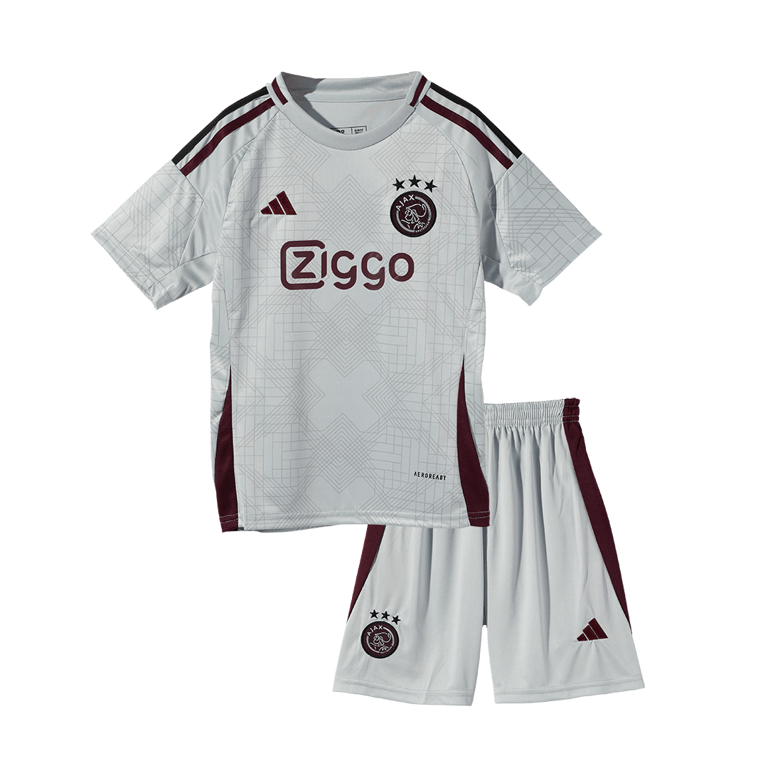 Kinder Ajax Individuelles Drittes Auswärtstrikot-Set 2024/25