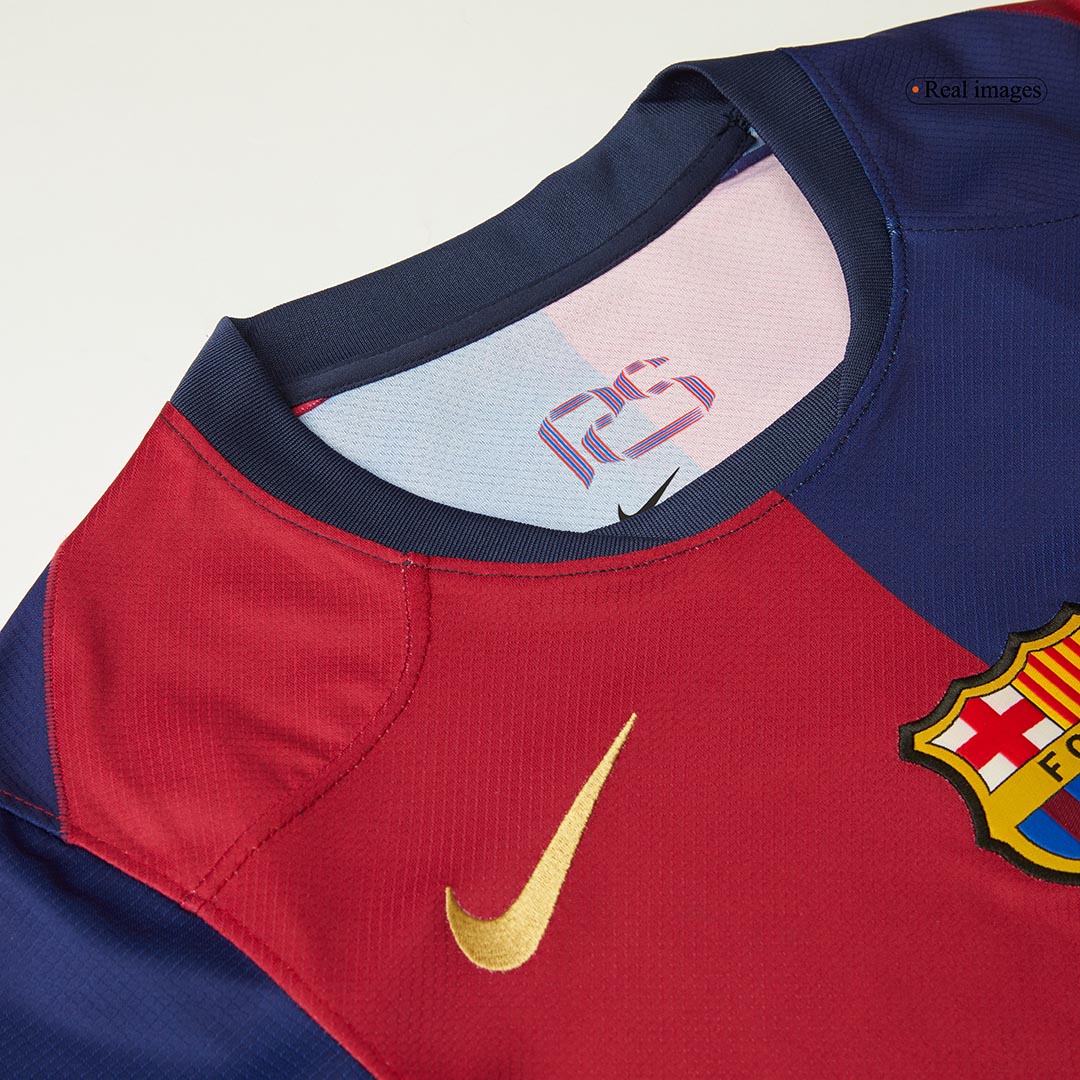 Barcelona X Travis Scott Trikot Individuelles Fußballtrikot Heim 2024/25