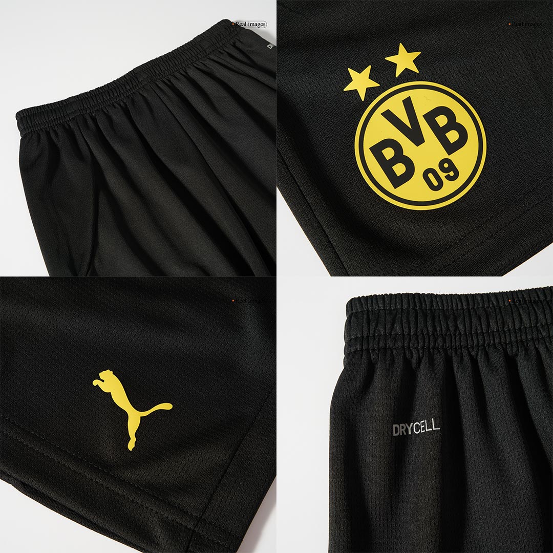 Borussia Dortmund Custom Home Komplette Fußballtrikots für Kinder 2024/25