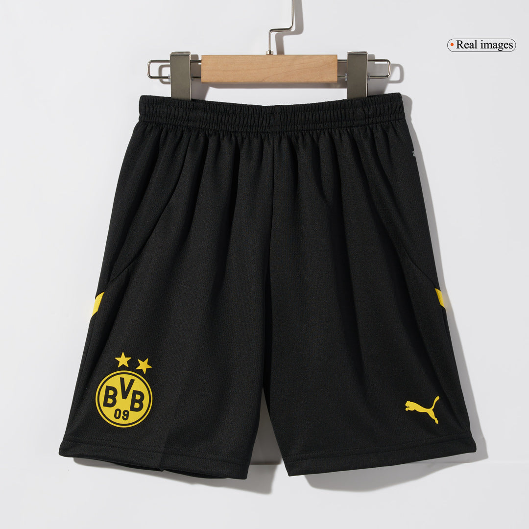 Borussia Dortmund Custom Home Komplette Fußballtrikots für Kinder 2024/25
