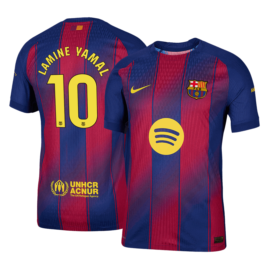 LAMINE YAMAL #10 Barcelona Heimtrikot Authentic 2025/26