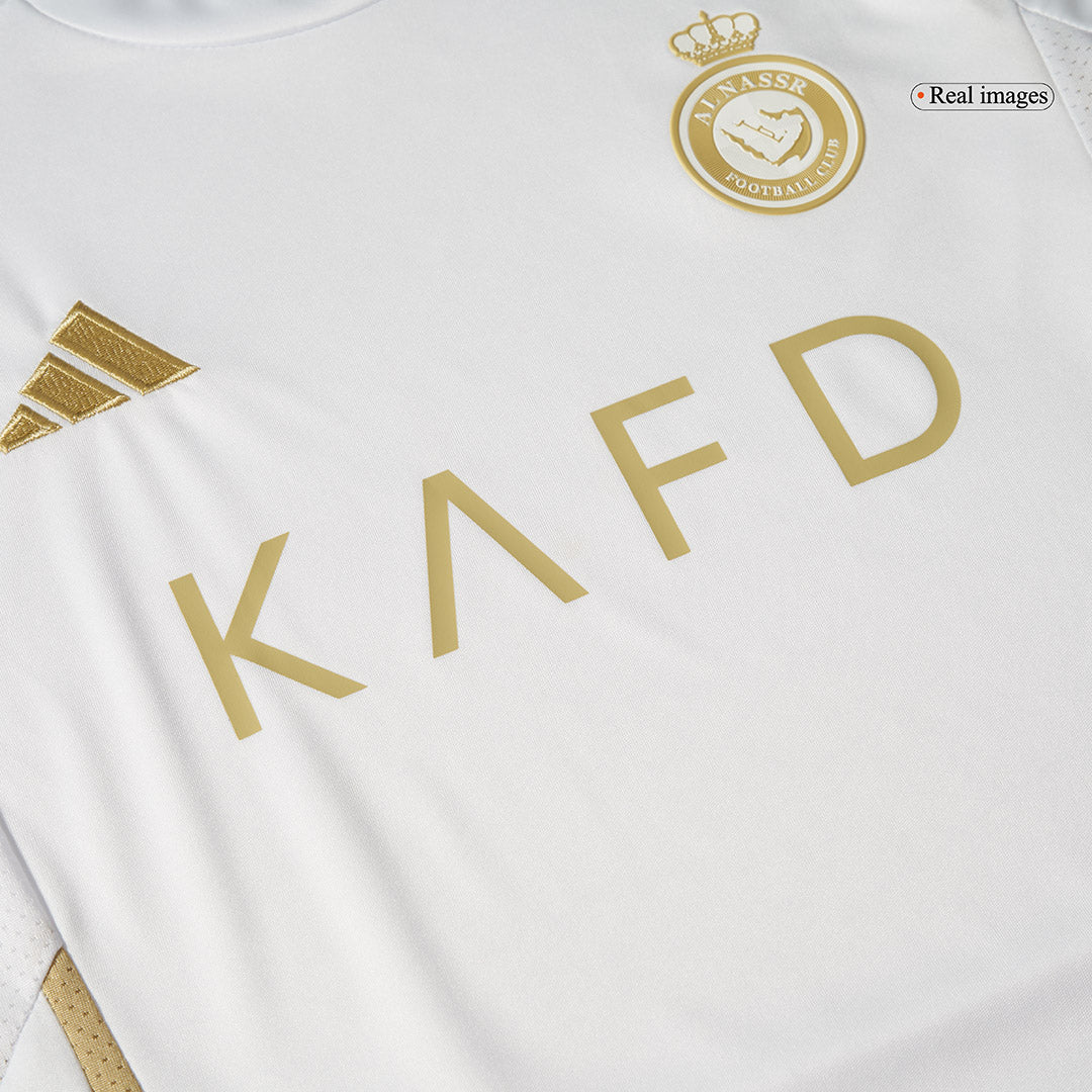 Al-Nassr Kinder-Drittauswärtstrikot (individuell) 2024/25