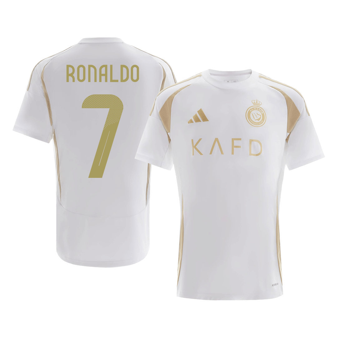 RONALDO #7 Al-Nassr Fußball-Trikot Drittes Auswärtshemd (individuell) 2024/25 ACL