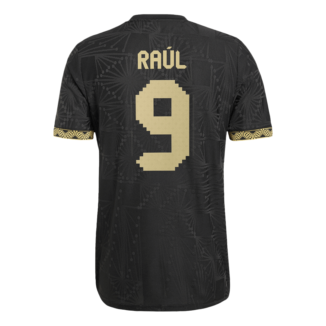 Authentisches Raúl #9 Mexiko Trikot -Auswärtstrikot (3. Dress) 2025 Gold Cup