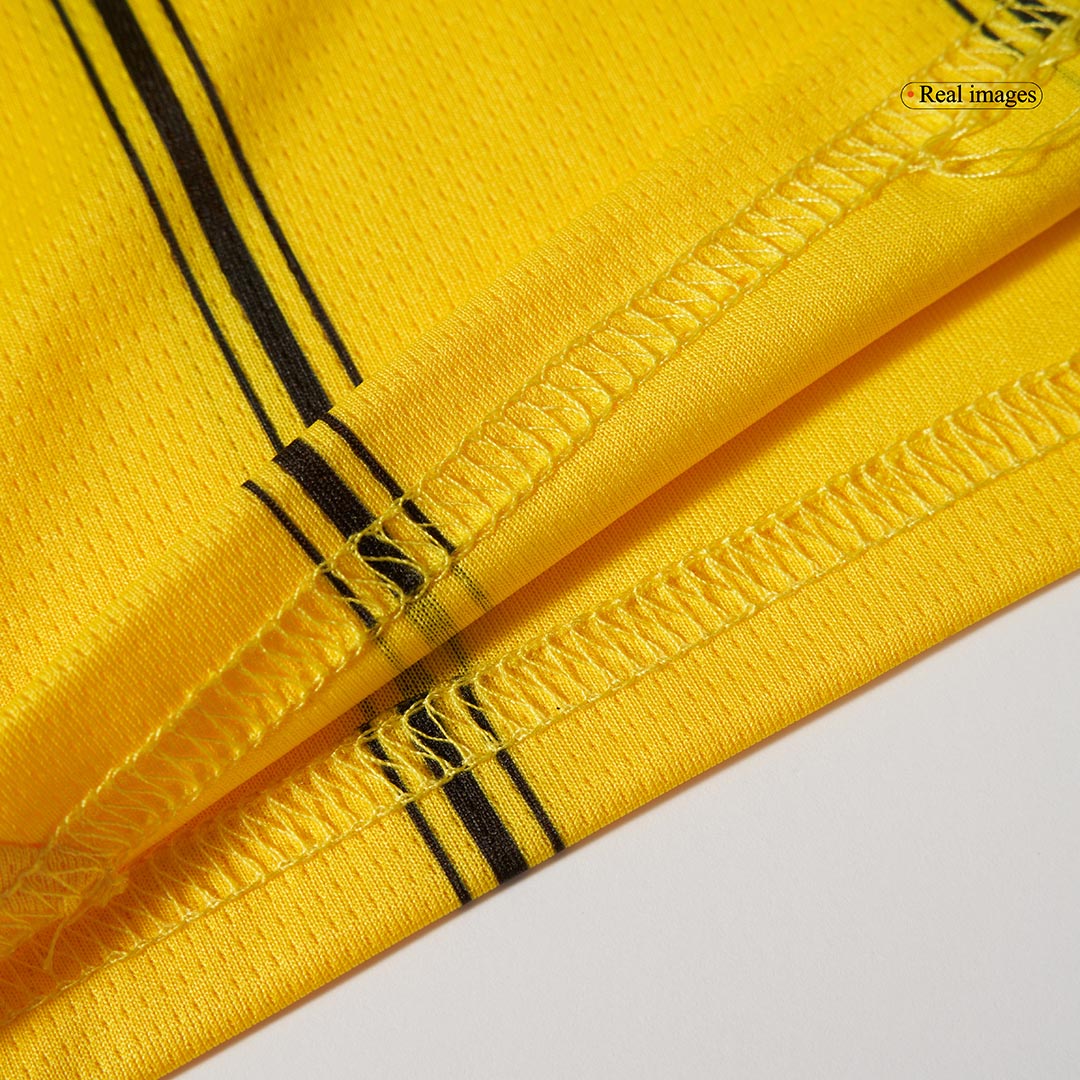 Borussia Dortmund Custom Home Komplette Fußballtrikots für Kinder 2024/25