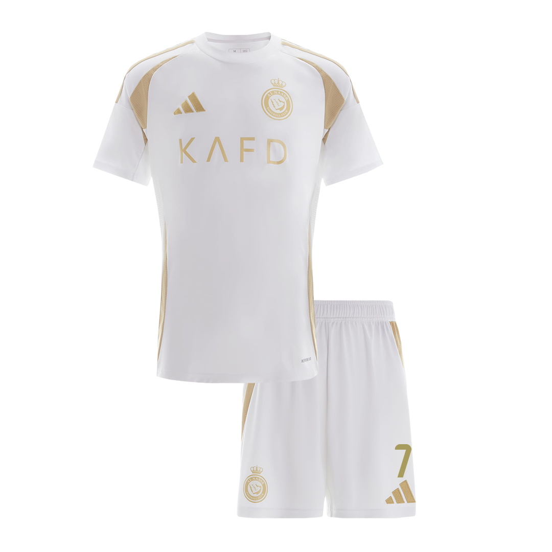 Kinder Al-Nassr RONALDO #7 Drittes Auswärtstrikot-Set 2024/25 ACL