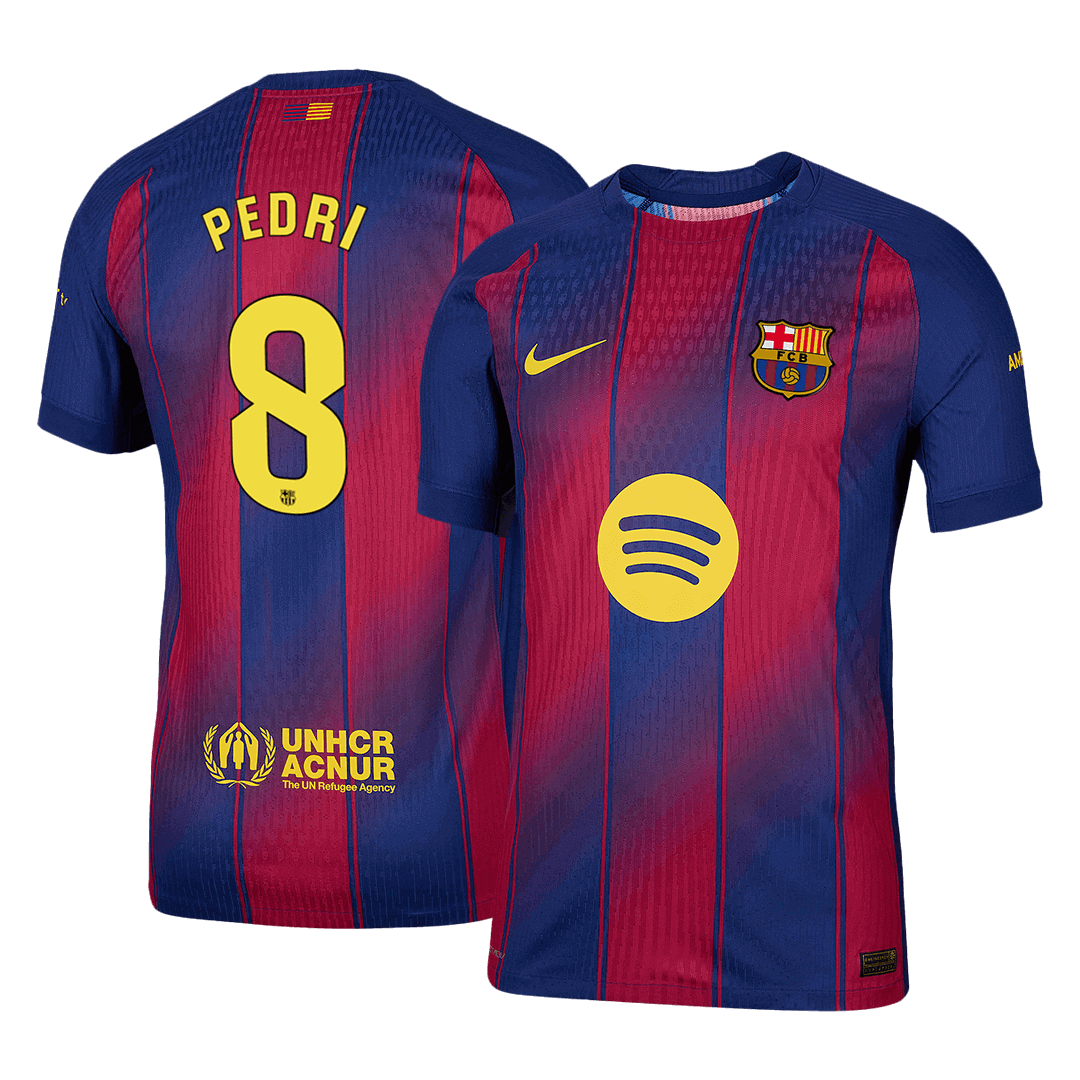 PEDRI #8 Barcelona Heimtrikot Authentic 2025/26