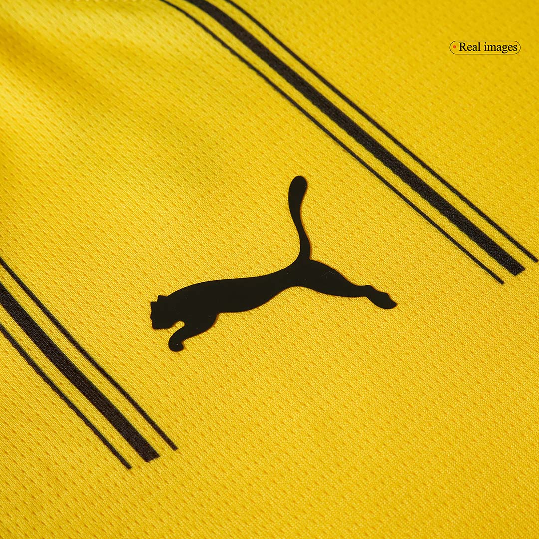 Borussia Dortmund Custom Home Komplette Fußballtrikots für Kinder 2024/25