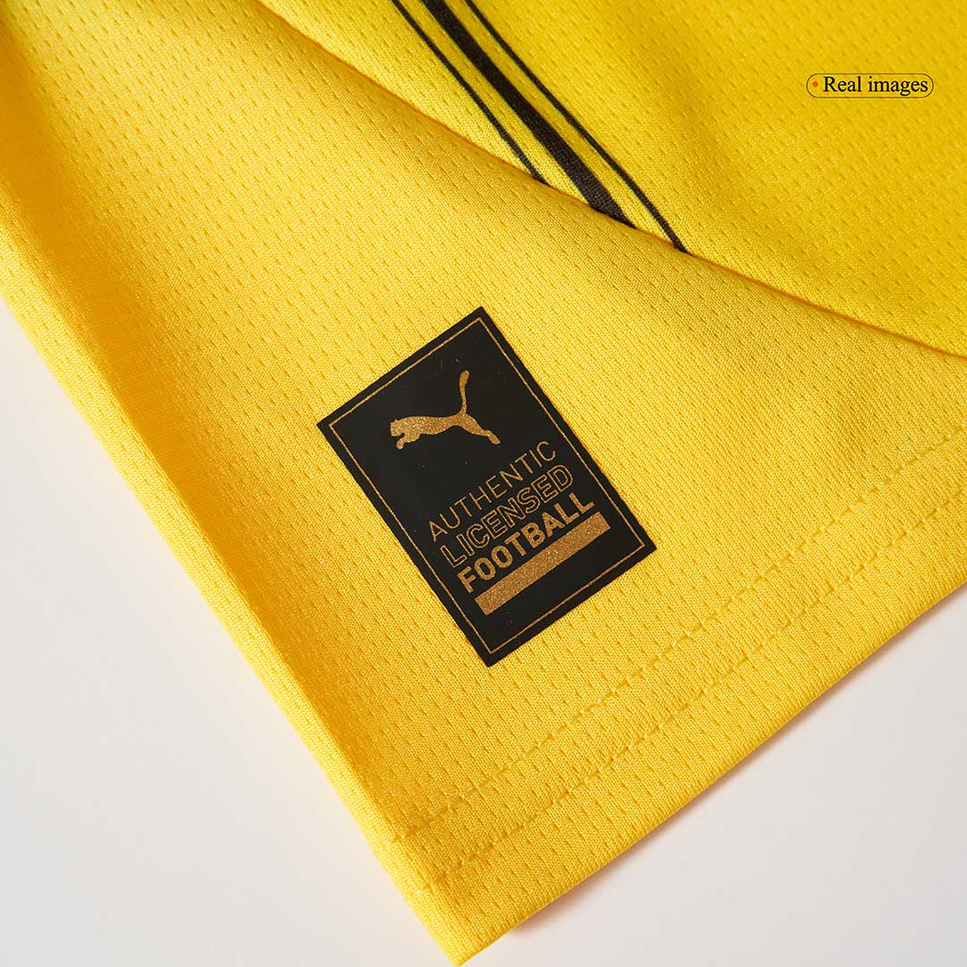 Borussia Dortmund Custom Home Komplette Fußballtrikots für Kinder 2024/25