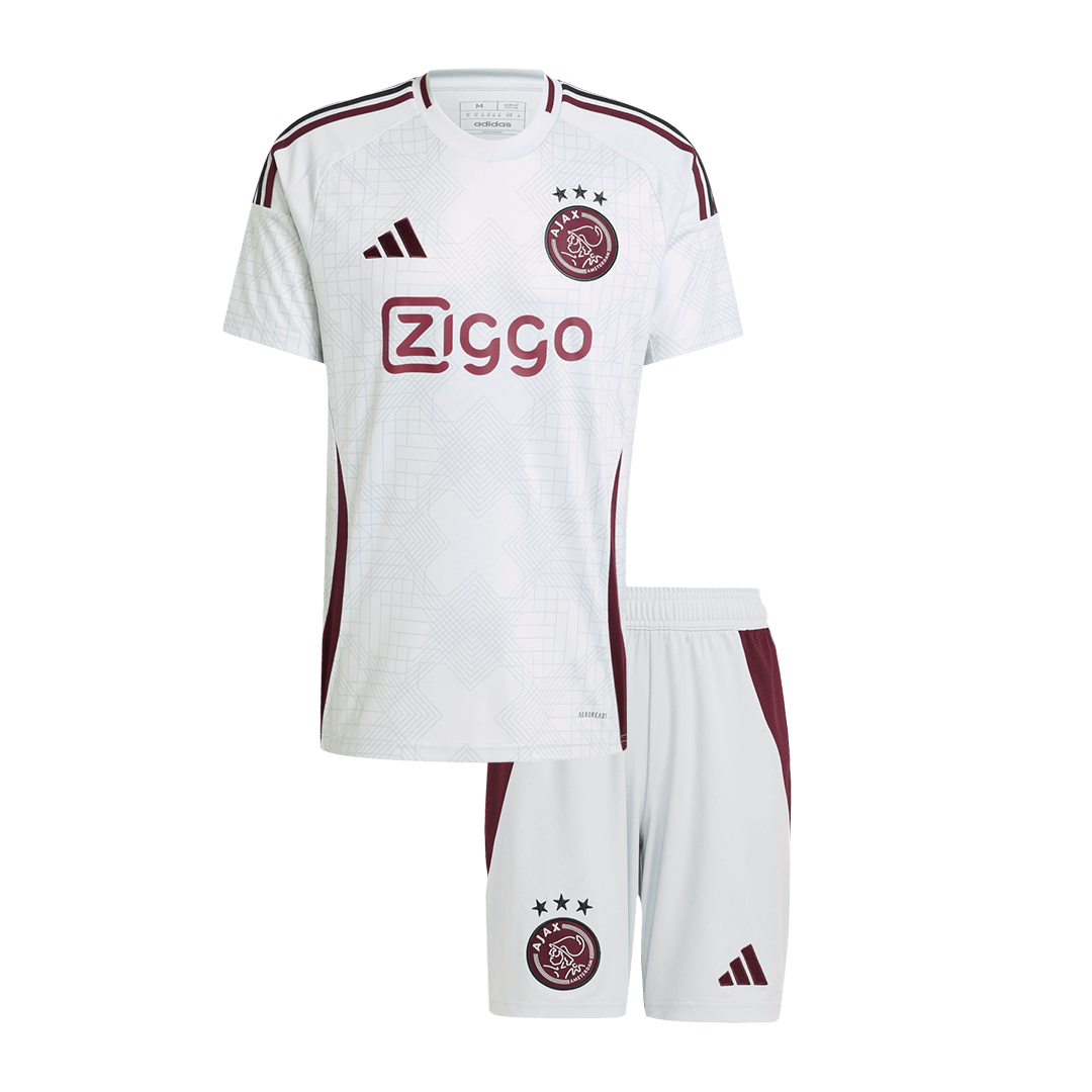 Kinder Ajax Individuelles Drittes Auswärtstrikot-Set 2024/25