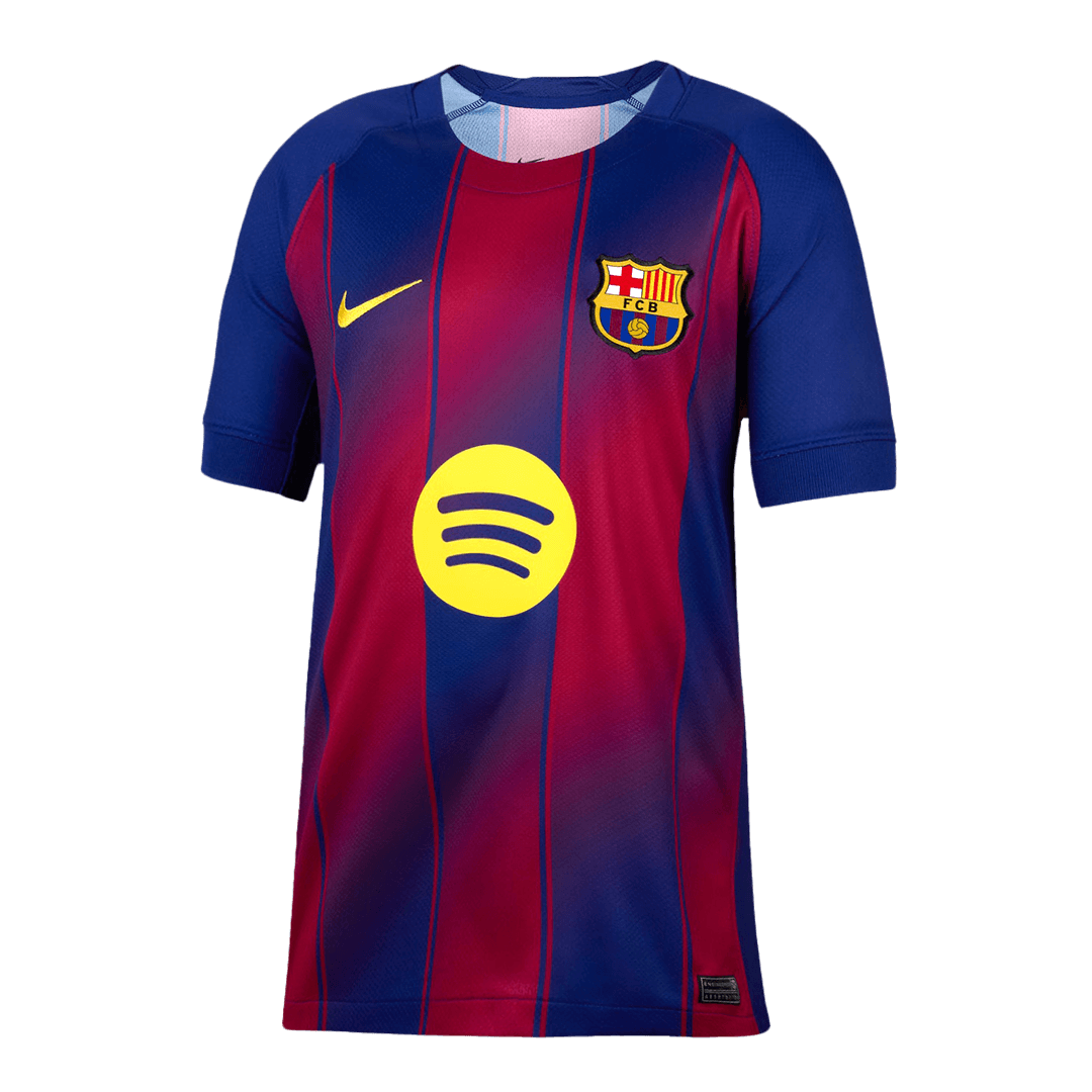 LEWANDOWSKI #9 Barcelona Heimtrikot 2025/26 Rot&Blau - UCL