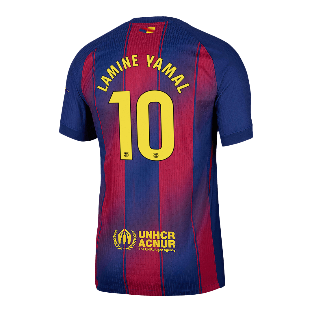 LAMINE YAMAL #10 Barcelona Heimtrikot Authentic 2025/26