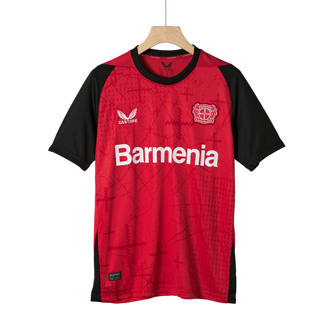 Bayer 04 Leverkusen Fußballtrikot Heimtrikot Custom 2024/25