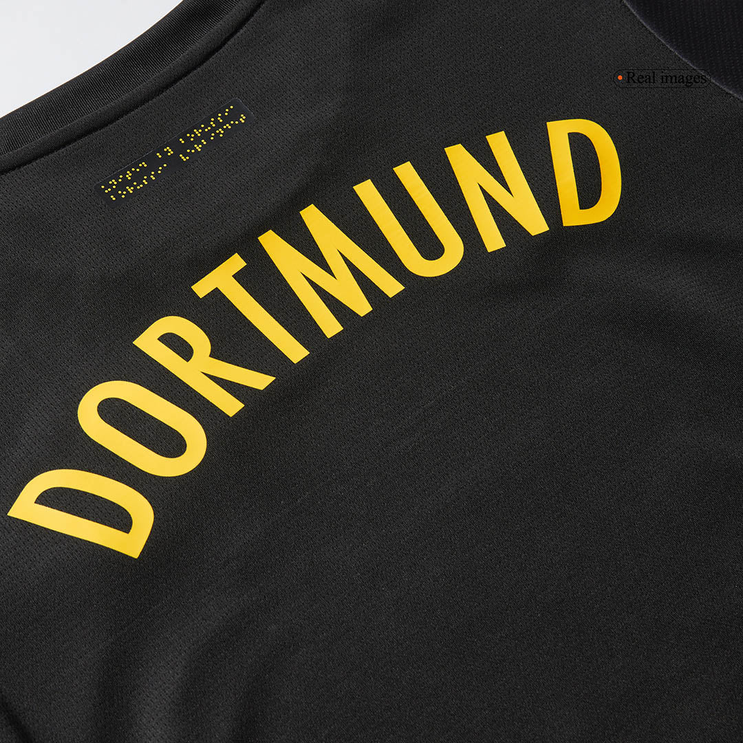 Borussia Dortmund Fußballtrikot Auswärtstrikot Custom 2024/25