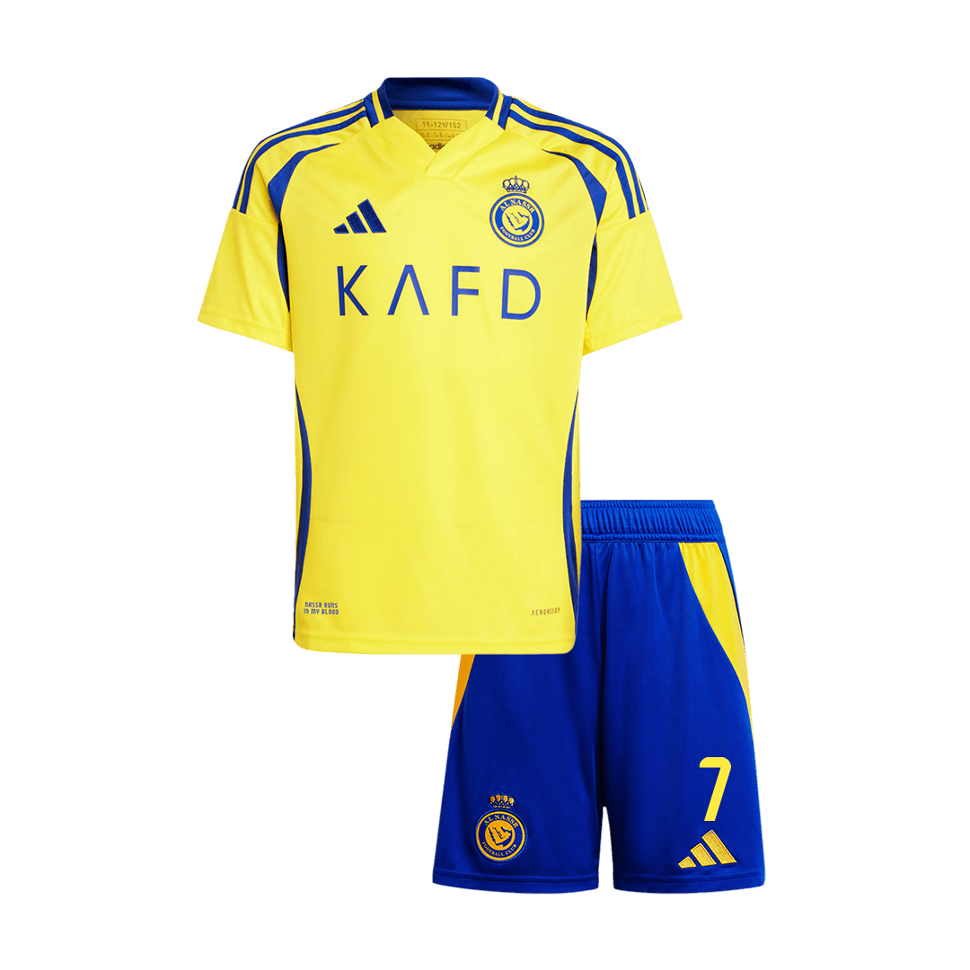 Kinder Al-Nassr RONALDO #7 Heimtrikot-Set 2024/25 ACL