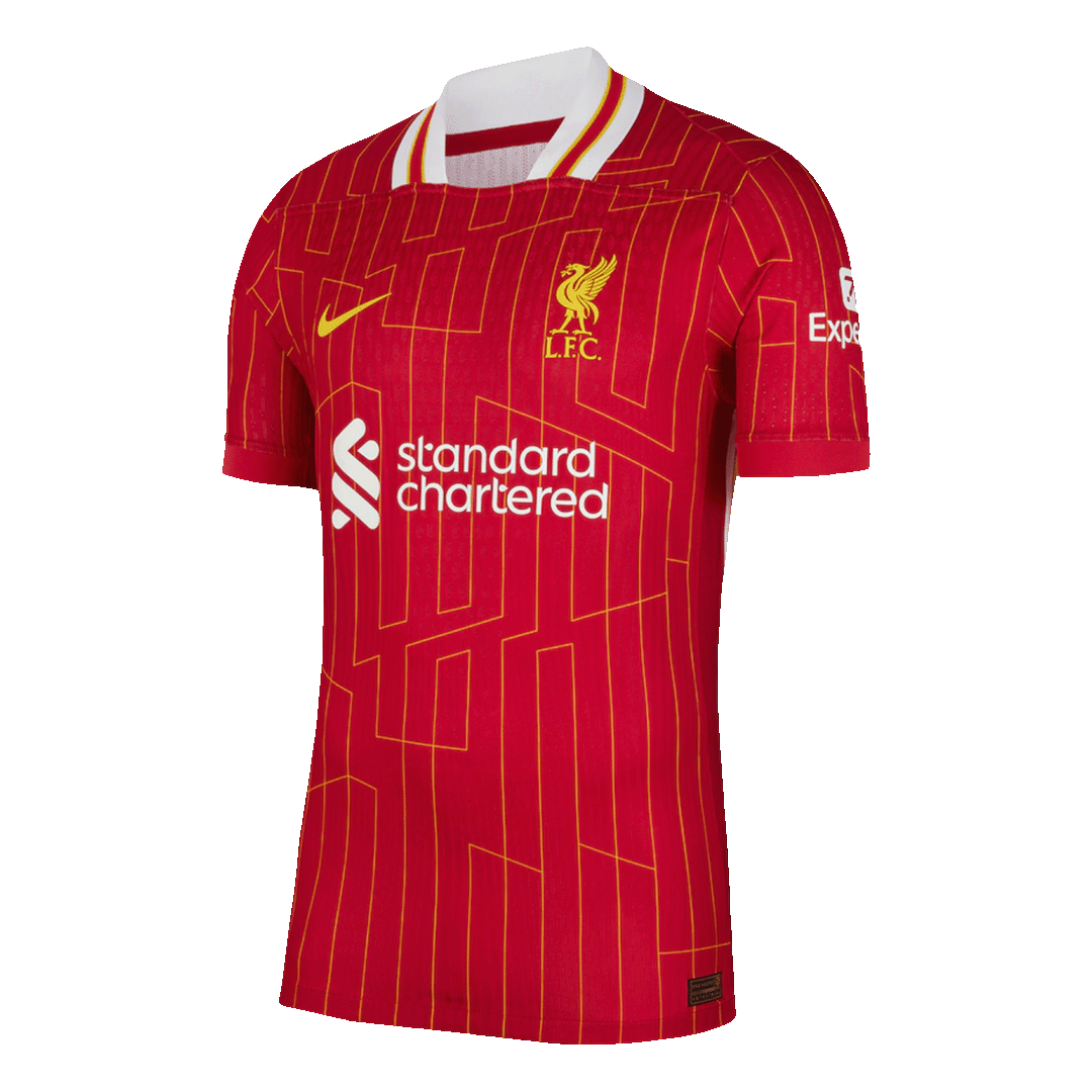 Liverpool CHAMPIONS #20 Heim-Fußballtrikot 2024/25 Champion Edition – Spielerversion