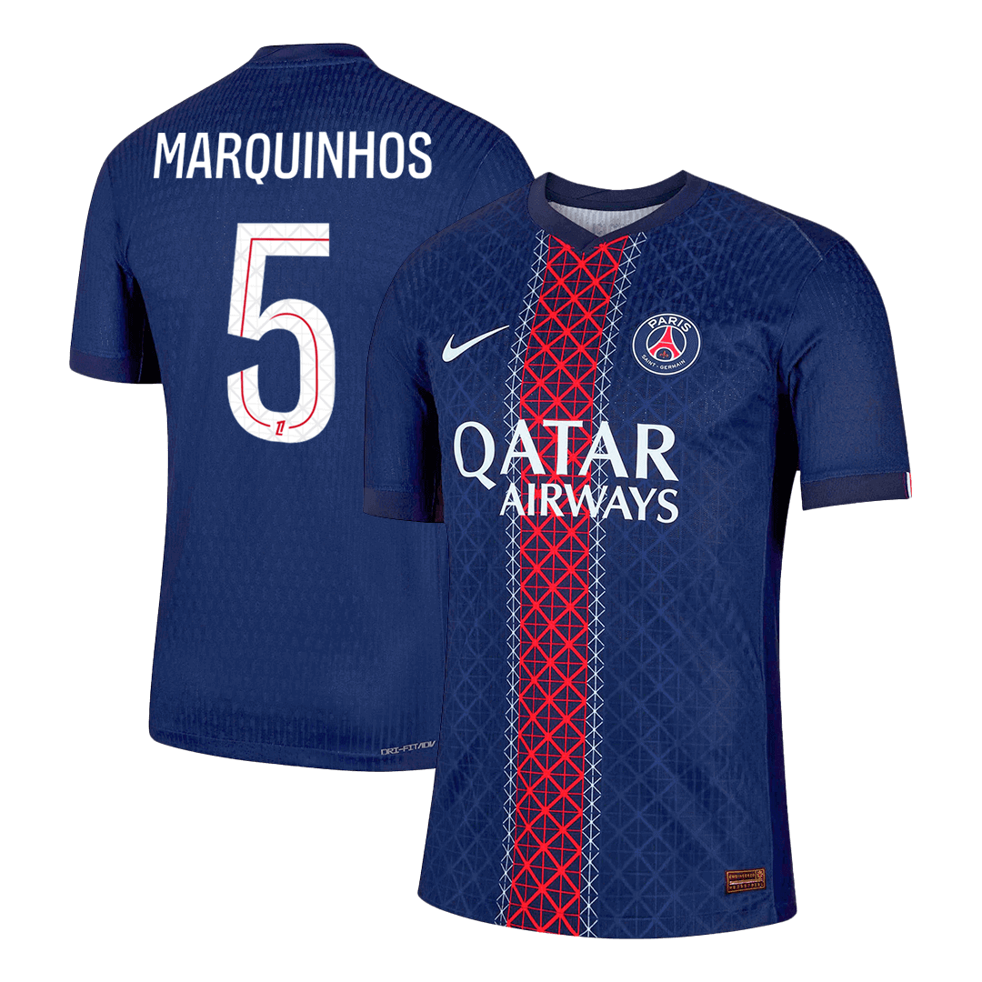 MARQUINHOS #5 PSG Heimtrikot Authentic 2025/26
