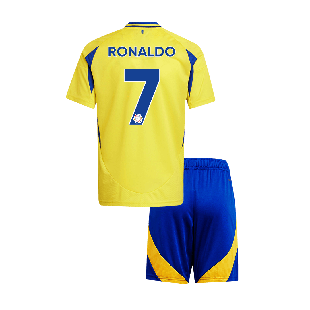 Kinder Al-Nassr RONALDO #7 Heimtrikot-Set 2024/25
