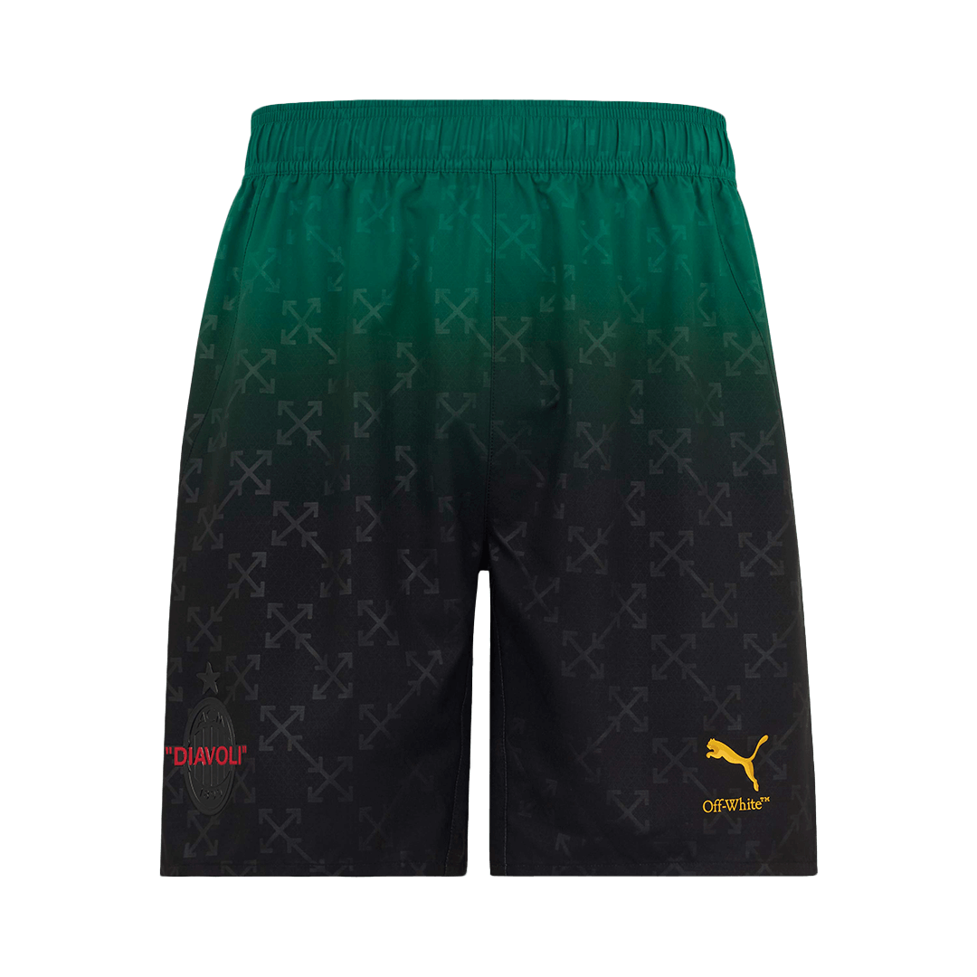 Offizielle AC Mailand Ausw?rts-Shorts 2024/25 - Viertes Trikot personalisierbar