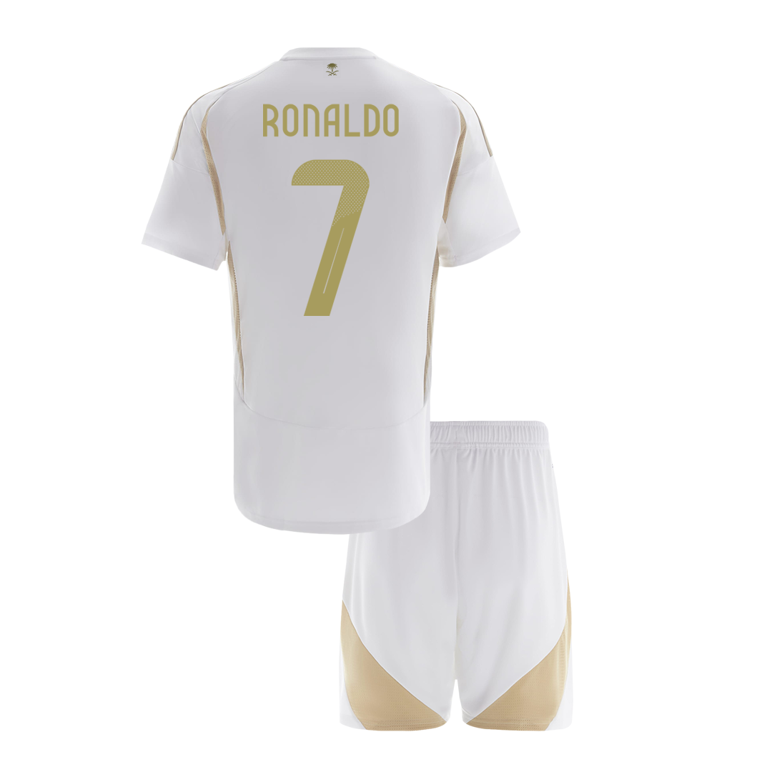 Kinder Al-Nassr RONALDO #7 Drittes Auswärtstrikot-Set 2024/25 ACL