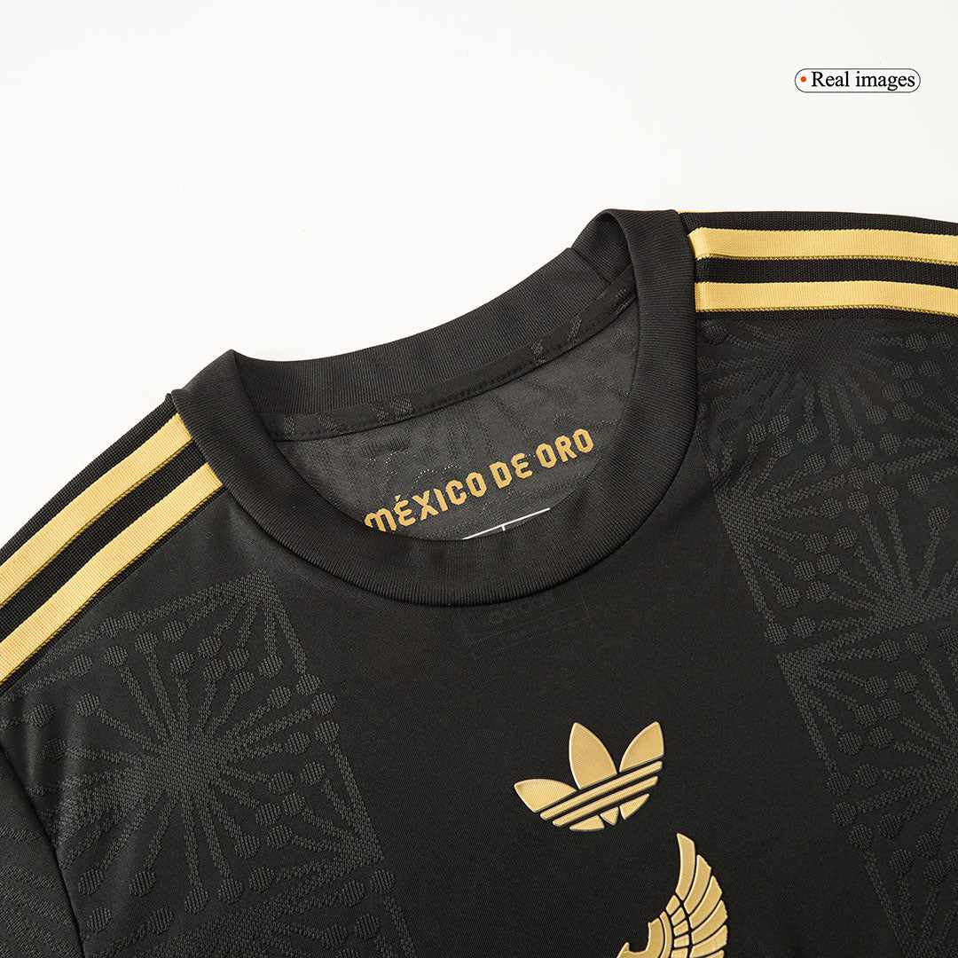 Authentisches E. Lvarez #4 Mexiko Trikot ¨C Auswärtstrikot (3. Dress) 2025 Gold Cup