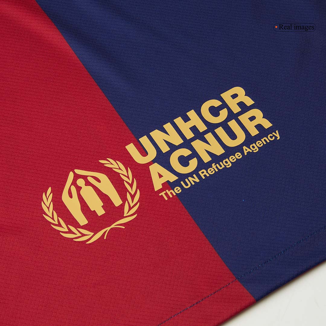 Barcelona X Travis Scott Trikot Individuelles Fußballtrikot Heim 2024/25