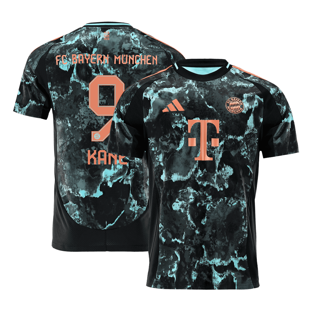 KANE #9 Bayern München Fußballtrikot Auswärtstrikot Custom 2024/25