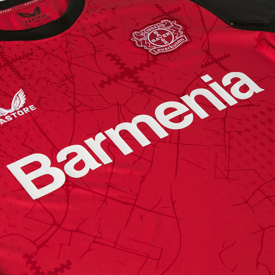 Bayer 04 Leverkusen Fußballtrikot Heimtrikot Custom 2024/25