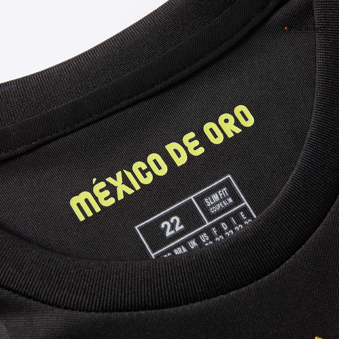 Offizielles Mexiko Kinder-Komplettset 2025 - Drittes Auswärtstrikot (Gold Cup Edition) personalisierbar