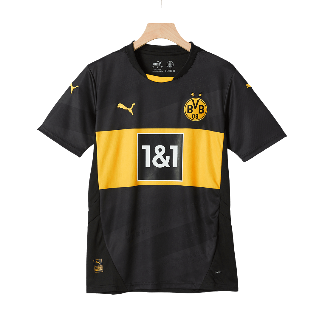 Borussia Dortmund Fußballtrikot Auswärtstrikot Custom 2024/25
