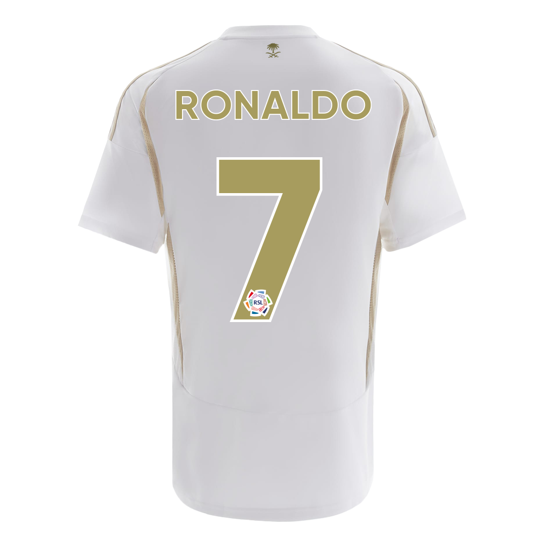 RONALDO #7 Al-Nassr Fußballtrikot Drittes Auswärtstrikot Individuell 2024/25