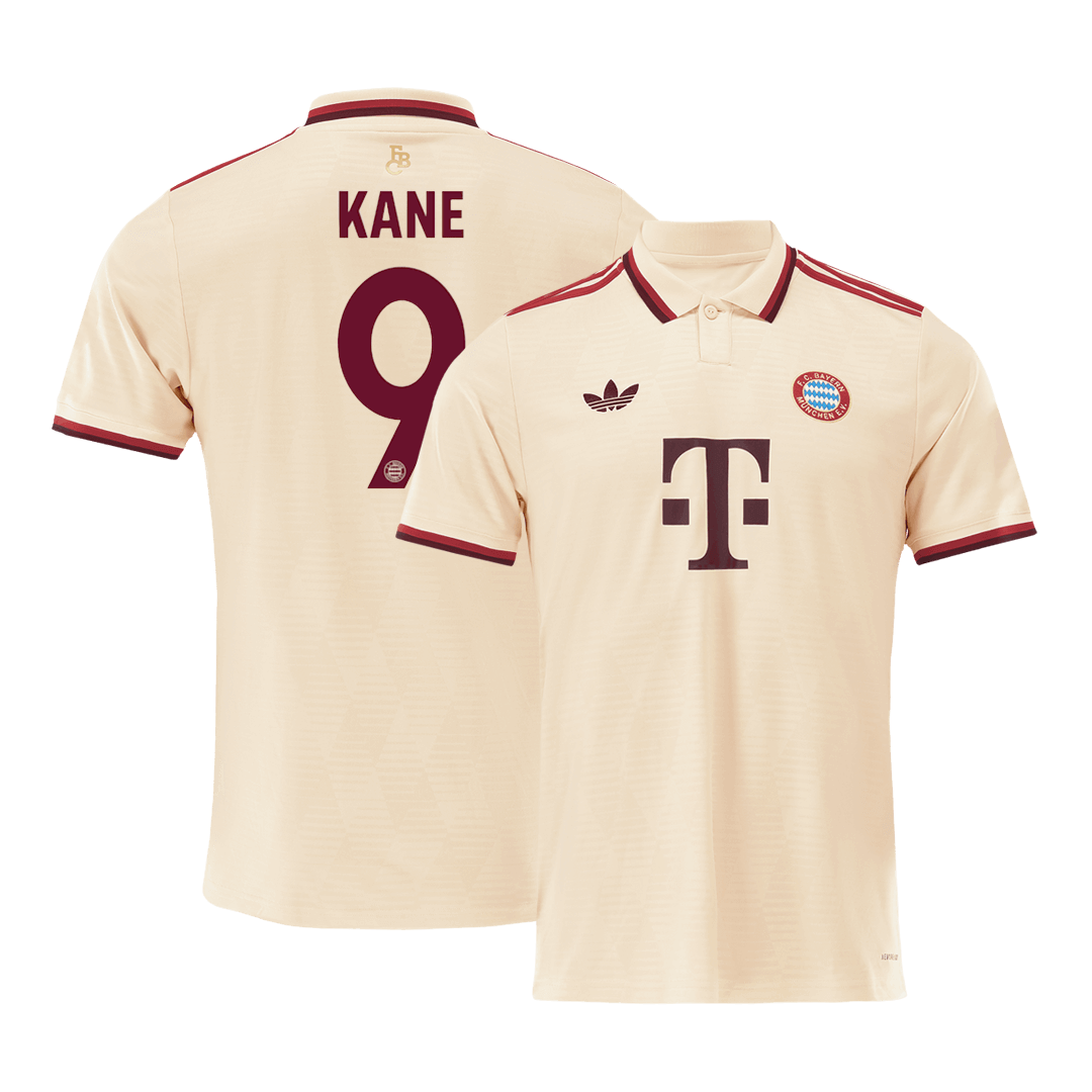 KANE #9 Bayern München Fußballtrikot Drittes Auswärtstrikot 2024/25 - UCL