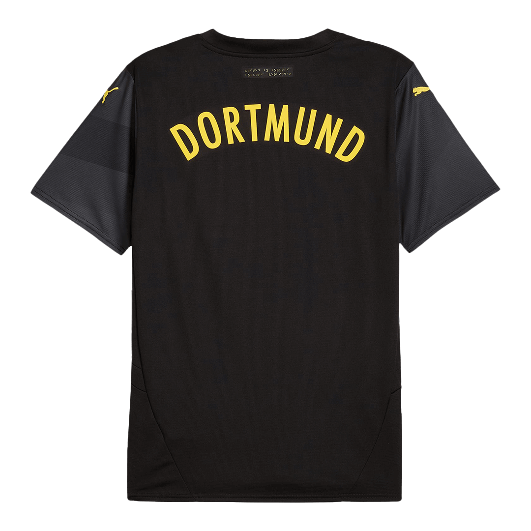 Borussia Dortmund Fußballtrikot Auswärtstrikot Custom 2024/25