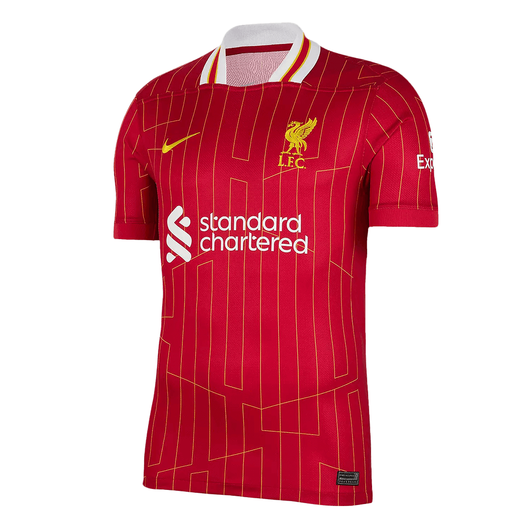 Liverpool CHAMPIONS #20 Heim-Fußballtrikot für Herren, Champion Edition 2024/25