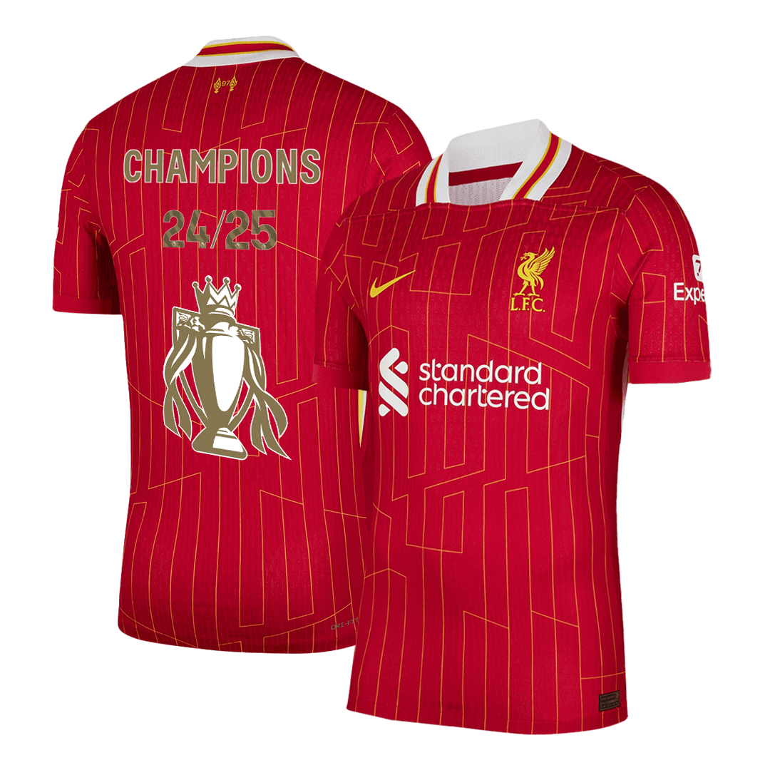 Liverpool Heim-Fußballtrikot CHAMPIONS 24/25 - Spielerversion