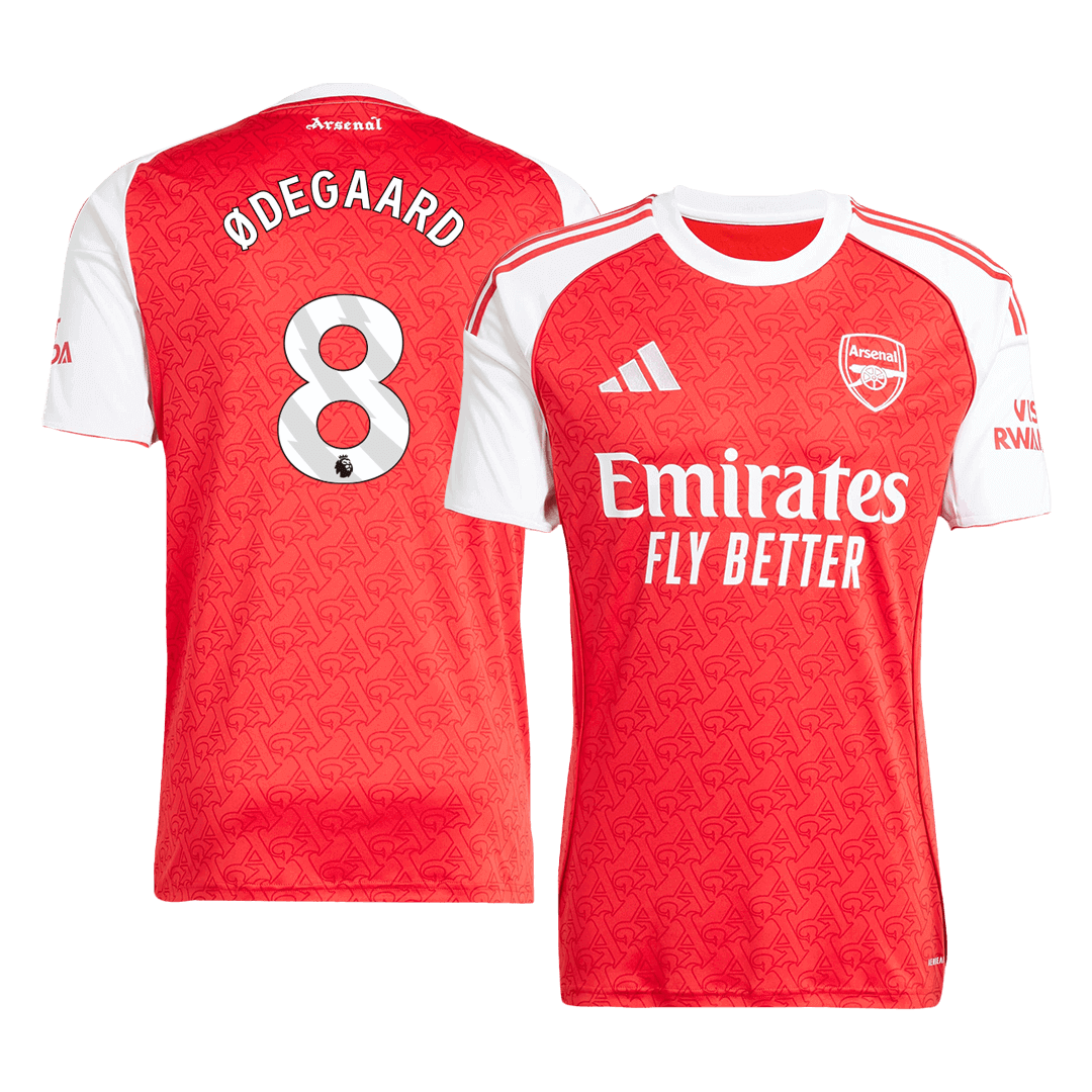 Arsenal Herren ØDegard #8 Heim-Fußballtrikot 2025/2