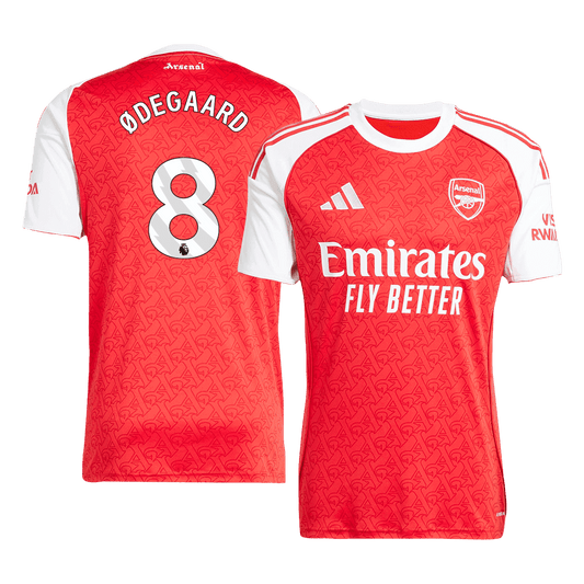Arsenal Herren ØDegard #8 Heim-Fußballtrikot 2025/2