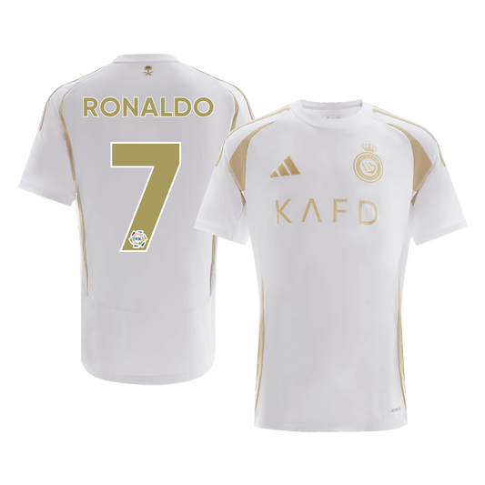 RONALDO #7 Al-Nassr Fußballtrikot Drittes Auswärtstrikot Individuell 2024/25