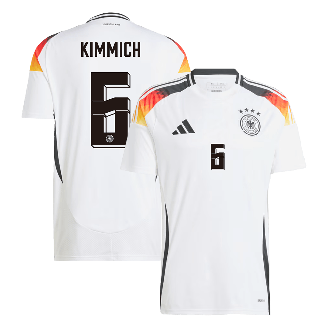 KIMMICH #6 Deutschland Fußballtrikot Heimtrikot Custom 2024