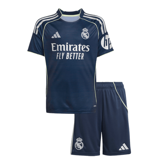 Real Madrid Auswärtstrikot Kinder-Set 2025/26