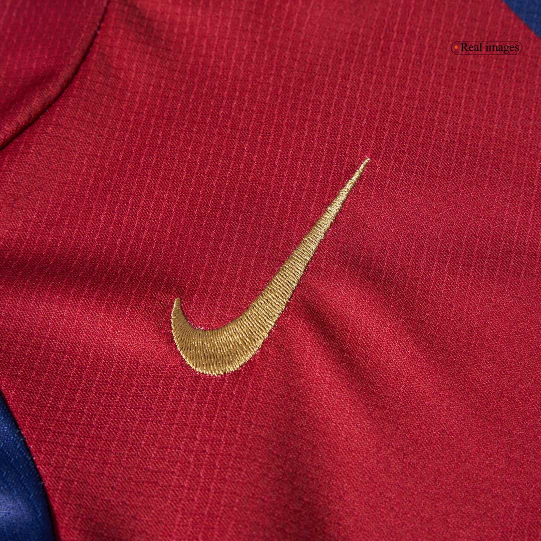Barcelona Kinder-Heimfußballtrikot-Set (Shirt + Shorts) 2024/25 - COLDPLAY