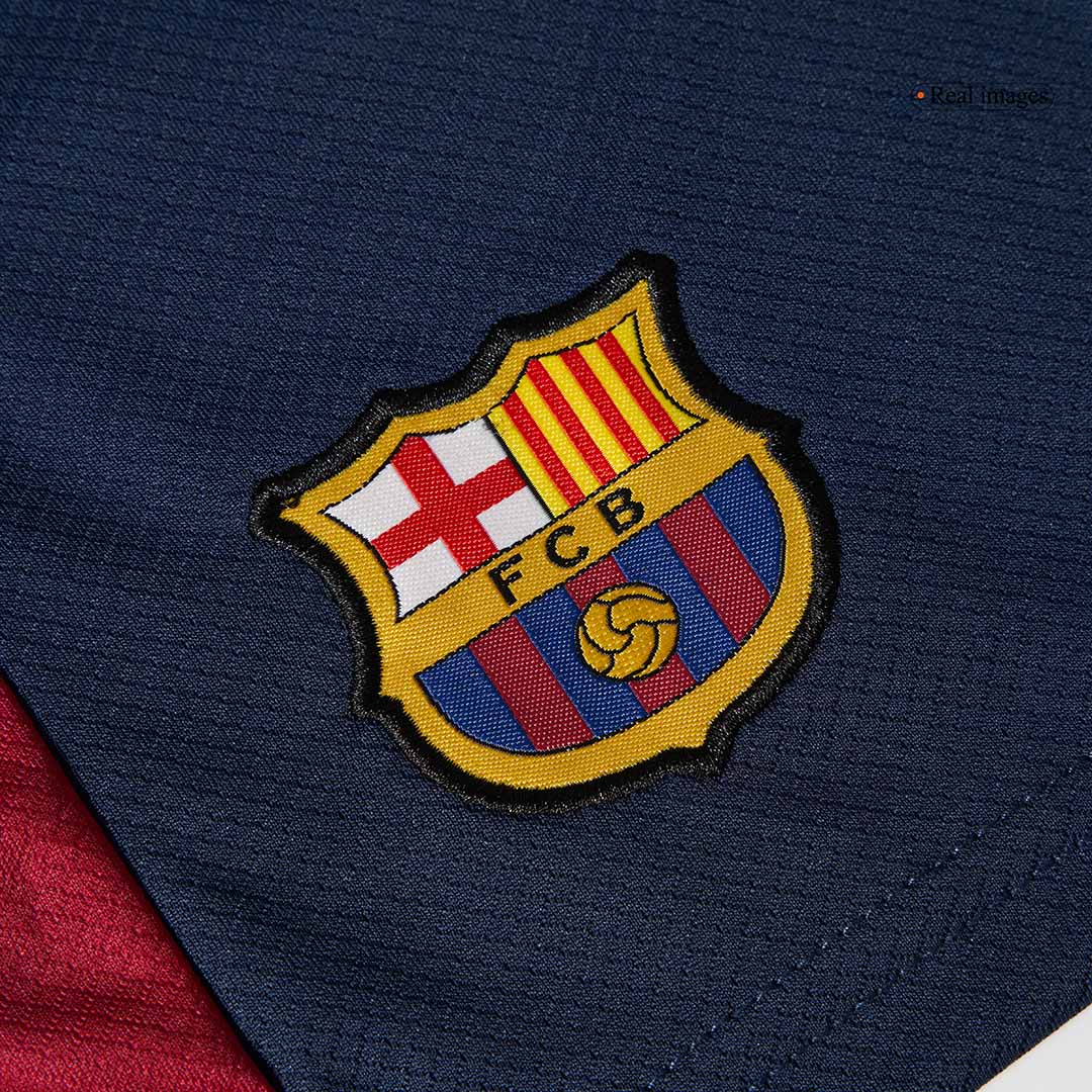 Barcelona Kinder-Heimfußballtrikot-Set (Shirt + Shorts) 2024/25 - COLDPLAY