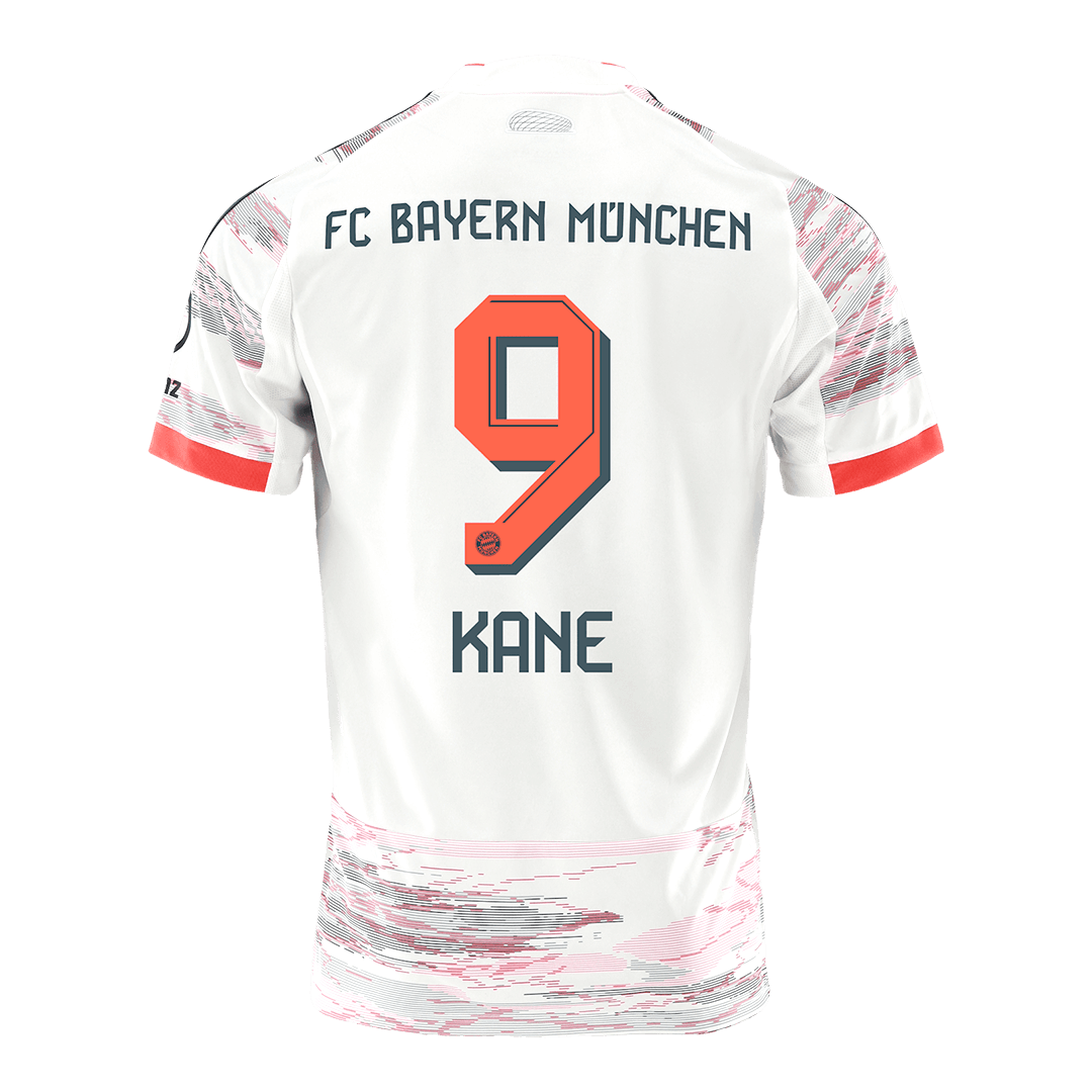 KANE #9 Bayern München Fußballtrikot Auswärtstrikot 2025/26