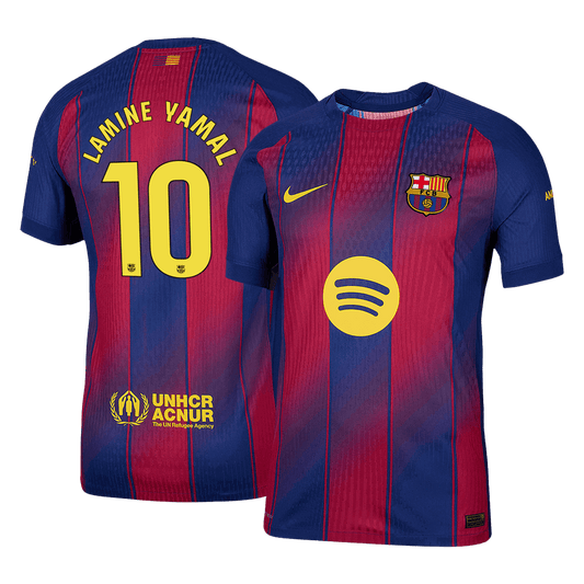 LAMINE YAMAL #10 Barcelona Heimtrikot Authentic 2025/26