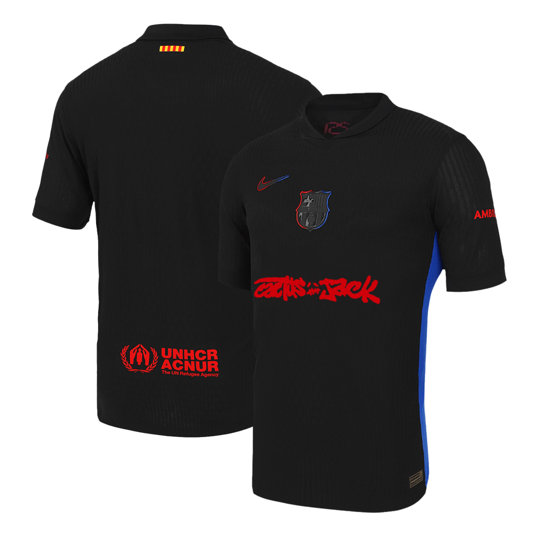 Authentisches Fußballtrikot Barcelona X Travis Scott Auswärtstrikot 2024/25